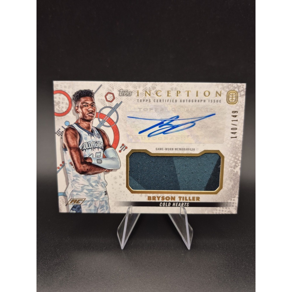 2022-23 Topps Inception OTE Bryson Tiller #IARC-BT1 /149